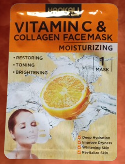 Haokali Vitamin C & Collagen Face Mask